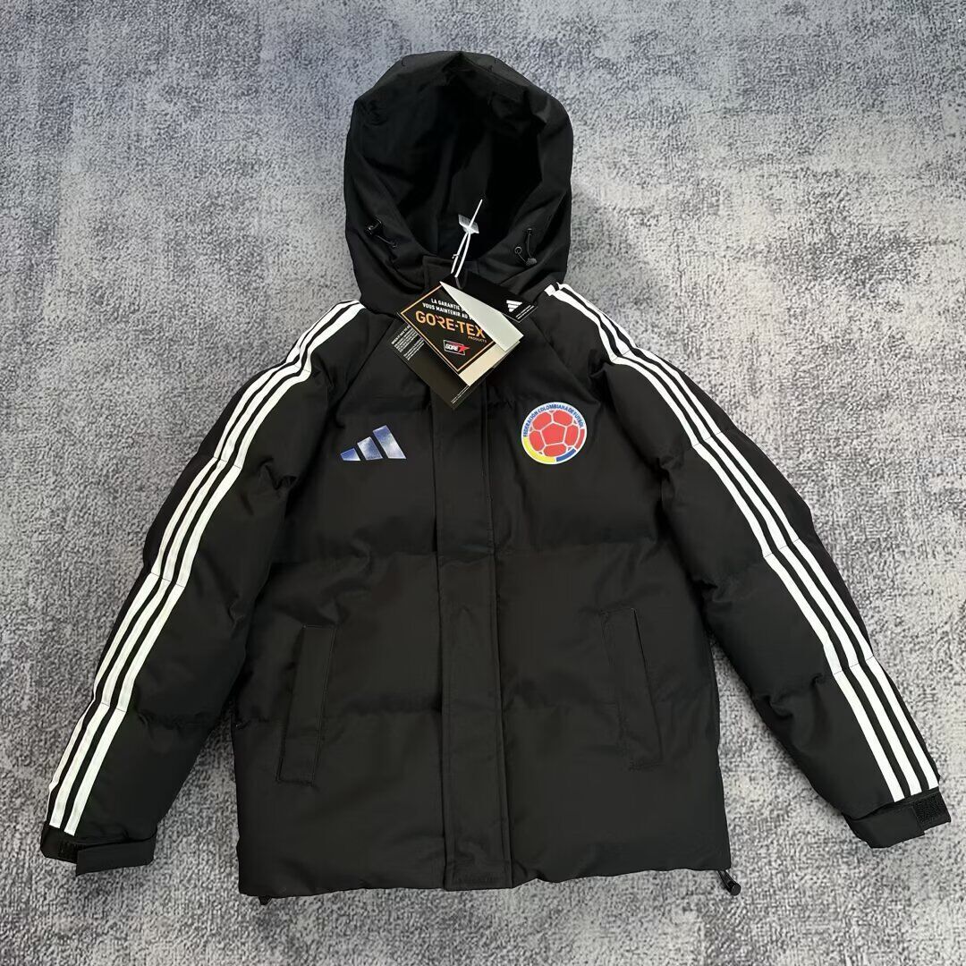 AAA Quality Colombia 25/26 Cotton Coat - Black